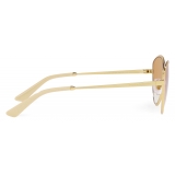 Dolce & Gabbana - Sicilian Taste Sunglasses - Gold - Dolce & Gabbana Eyewear