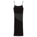 La Rando - Viedma Dress - Silk - Black - Artisan Dress - Luxury High Quality Leather