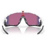 Oakley - Jawbreaker™ - Prizm Road - Polished White - Occhiali da Sole - Oakley Eyewear