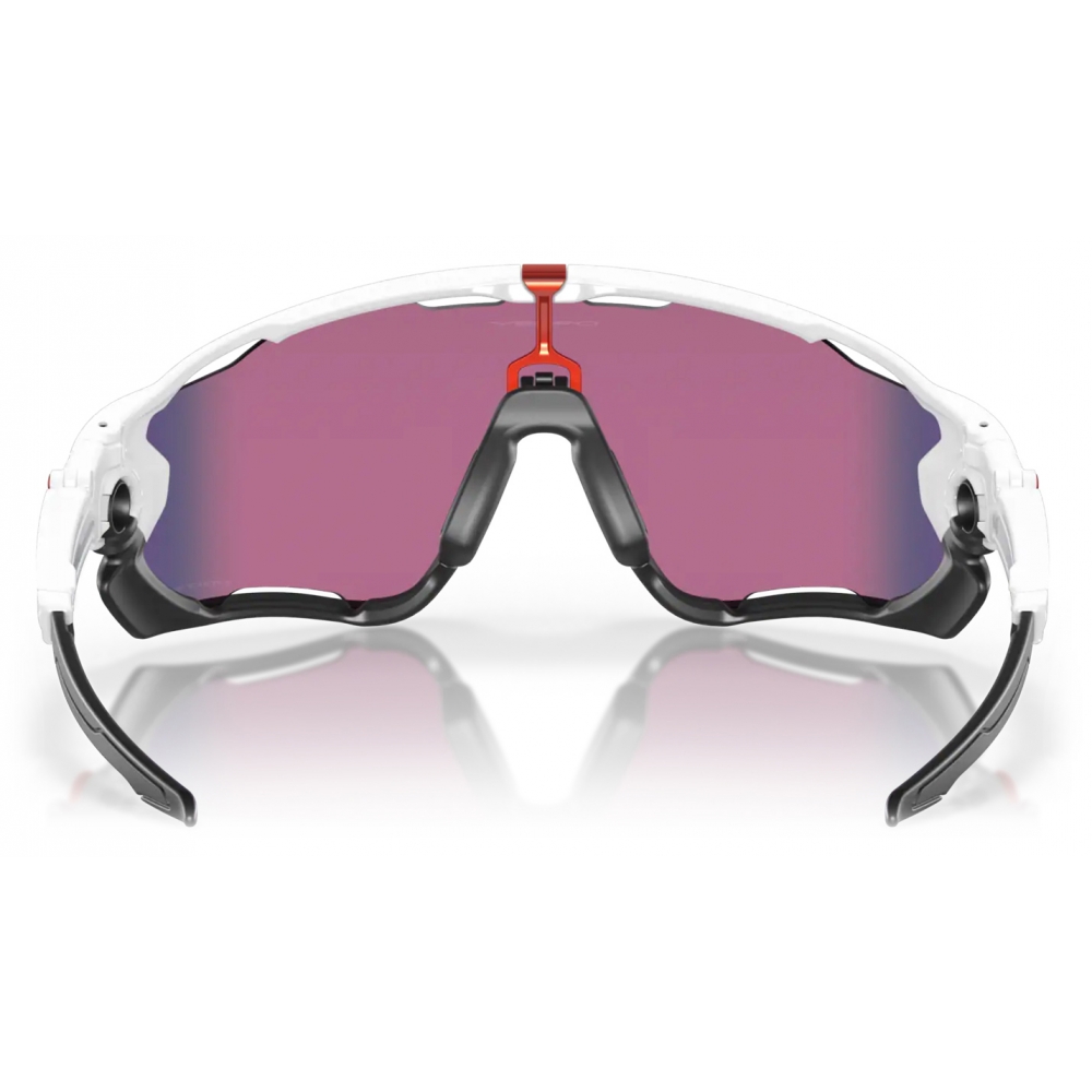 Oakley Jawbreaker™ Prizm Road Polished White Sunglasses Oakley Eyewear Avvenice 