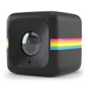 Polaroid - Polaroid Cube+ Live Streaming Wi-Fi Mini Lifestyle Action Camera - Full HD 1440p - Action Sports Cameras - Black