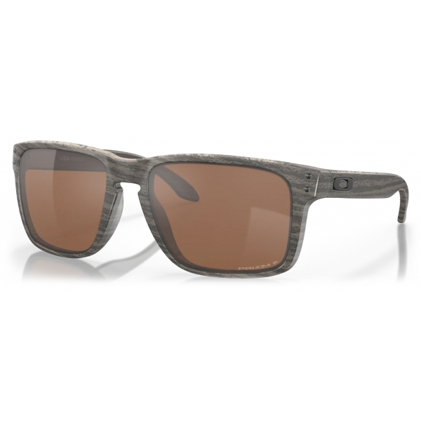 Oakley - Holbrook™ XL - Prizm Tungsten Polarized - Woodgrain - Sunglasses -  Oakley Eyewear - Avvenice