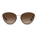 Dolce & Gabbana - Sicilian Taste Sunglasses - Gold Matte Brown - Dolce & Gabbana Eyewear