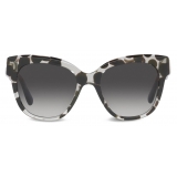 Dolce & Gabbana - DG Crossed Sunglasses - Black - Dolce & Gabbana Eyewear