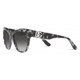 Dolce & Gabbana - DG Crossed Sunglasses - Black - Dolce & Gabbana Eyewear