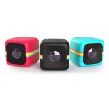 Polaroid - Polaroid Cube+ Live Streaming Wi-Fi Mini Lifestyle Action Camera - Full HD 1440p - Action Sports Cameras - Blue