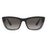 Dolce & Gabbana - Step Injection Sunglasses - Grey Clear Black - Dolce & Gabbana Eyewear