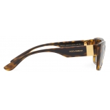 Dolce & Gabbana - Step Injection Sunglasses - Havana Black - Dolce & Gabbana Eyewear