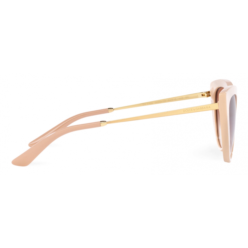 Dolce & Gabbana - Sicilian Taste Sunglasses - Nude - Dolce & Gabbana  Eyewear - Avvenice