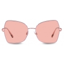 Dolce & Gabbana - DG Crystal Sunglasses - Pink - Dolce & Gabbana Eyewear