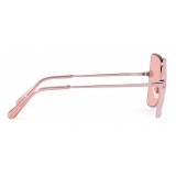 Dolce & Gabbana - DG Crystal Sunglasses - Pink - Dolce & Gabbana Eyewear