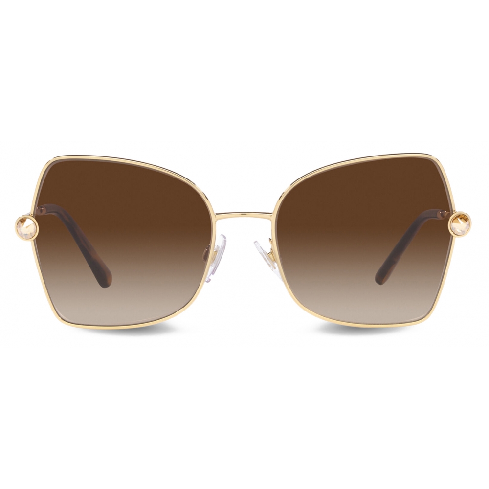 Dolce & Gabbana - DG Crystal Sunglasses - Gold - Dolce & Gabbana ...