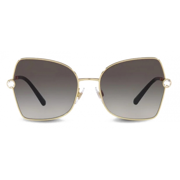 Dolce & Gabbana - DG Crystal Sunglasses - Gold - Dolce & Gabbana ...