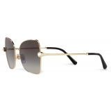 Dolce & Gabbana - DG Crystal Sunglasses - Gold - Dolce & Gabbana Eyewear