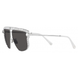 Dolce & Gabbana - Occhiale da Sole DG Crystal - Argento - Dolce & Gabbana Eyewear