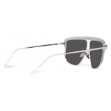 Dolce & Gabbana - DG Crystal Sunglasses - Silver - Dolce & Gabbana Eyewear