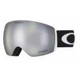 Oakley - Flight Deck™ L - Prizm Snow Black Iridium - Matte Black - Maschera da Sci - Snow Goggles - Oakley Eyewear