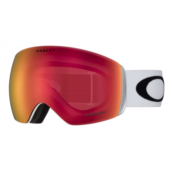 Oakley - Flight Deck™ L - Prizm Snow Torch Iridium - Matte White - Maschera da Sci - Snow Goggles - Oakley Eyewear
