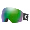 Oakley - Flight Deck™ L - Prizm Snow Jade Iridium - Matte Black - Maschera da Sci - Snow Goggles - Oakley Eyewear