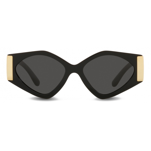 Dolce & Gabbana - Modern Print Sunglasses - Black - Dolce & Gabbana Eyewear