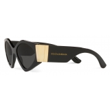 Dolce & Gabbana - Modern Print Sunglasses - Black - Dolce & Gabbana Eyewear