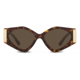 Dolce & Gabbana - Occhiale da Sole Modern Print - Havana - Dolce & Gabbana Eyewear