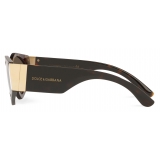 Dolce & Gabbana - Modern Print Sunglasses - Havana - Dolce & Gabbana Eyewear