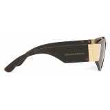 Dolce & Gabbana - Modern Print Sunglasses - Havana - Dolce & Gabbana Eyewear