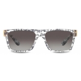 Dolce & Gabbana - Modern Print Sunglasses - Transparent Black - Dolce & Gabbana Eyewear