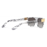 Dolce & Gabbana - Occhiale da Sole Modern Print - Trasparente Nero - Dolce & Gabbana Eyewear