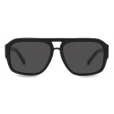 Dolce & Gabbana - DG Crossed Sunglasses - Black - Dolce & Gabbana Eyewear