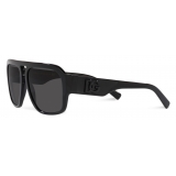 Dolce & Gabbana - Occhiale da Sole DG Crossed - Nero - Dolce & Gabbana Eyewear