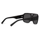 Dolce & Gabbana - DG Crossed Sunglasses - Black - Dolce & Gabbana Eyewear