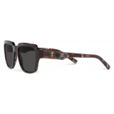 Dolce & Gabbana - DG Crossed Sunglasses - Grey Havana - Dolce & Gabbana Eyewear