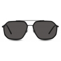 Dolce & Gabbana - Gros Grain Sunglasses - Black - Dolce & Gabbana Eyewear