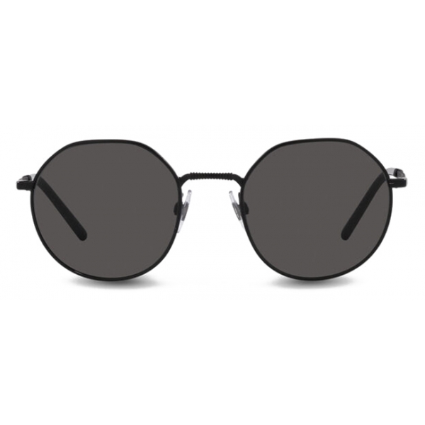 Dolce & Gabbana - Gros Grain Sunglasses - Matte Black - Dolce & Gabbana Eyewear