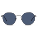 Dolce & Gabbana - Gros Grain Sunglasses - Matte Gunmetal - Dolce & Gabbana Eyewear