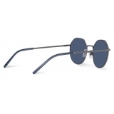 Dolce & Gabbana - Gros Grain Sunglasses - Matte Gunmetal - Dolce & Gabbana Eyewear