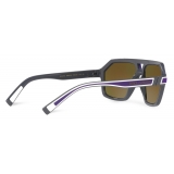 Dolce & Gabbana - Occhiale da Sole Sporty - Grigio Scuro - Dolce & Gabbana Eyewear