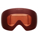 Oakley - Flight Deck™ L - Prizm Snow Dark Grey - Matte Black - Maschera da Sci - Snow Goggles - Oakley Eyewear
