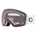 Oakley - Flight Deck™ L - Prizm Snow Clear - Matte White - Maschera da Sci - Snow Goggles - Oakley Eyewear