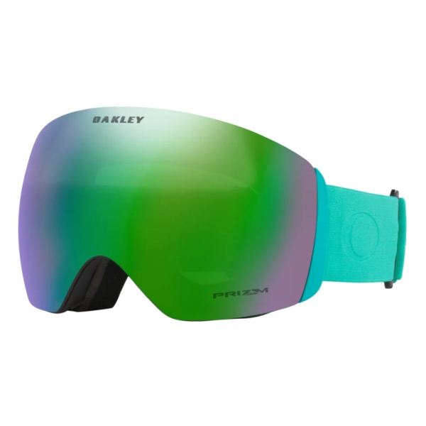 Oakley - Flight Deck™ L - Prizm Snow Jade Iridium - Celeste - Maschera da Sci - Snow Goggles - Oakley Eyewear