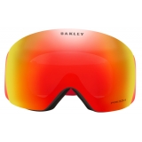 Oakley - Flight Deck™ L - Prizm Snow Torch Iridium - Redline - Maschera da Sci - Snow Goggles - Oakley Eyewear