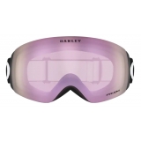 Oakley - Flight Deck™ M - Prizm Snow Hi Pink - Matte Black - Maschera da Sci - Snow Goggles - Oakley Eyewear