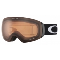 Oakley - Flight Deck™ M - Prizm Snow Persimmon - Matte Black - Maschera da Sci - Snow Goggles - Oakley Eyewear