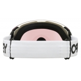 Oakley - Flight Deck™ M - Prizm Snow Hi Pink - Pilot White - Maschera da Sci - Snow Goggles - Oakley Eyewear