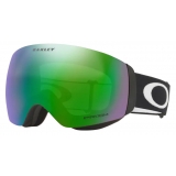 Oakley - Flight Deck™ M - Prizm Snow Jade Iridium - Matte Black - Maschera da Sci - Snow Goggles - Oakley Eyewear
