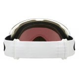 Oakley - Flight Deck™ M - Prizm Snow Dark Grey - Matte White - Maschera da Sci - Snow Goggles - Oakley Eyewear