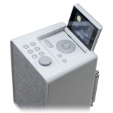 Pure - Evoke Spot - Cotton White - Compact Music System - High Quality Digital Radio