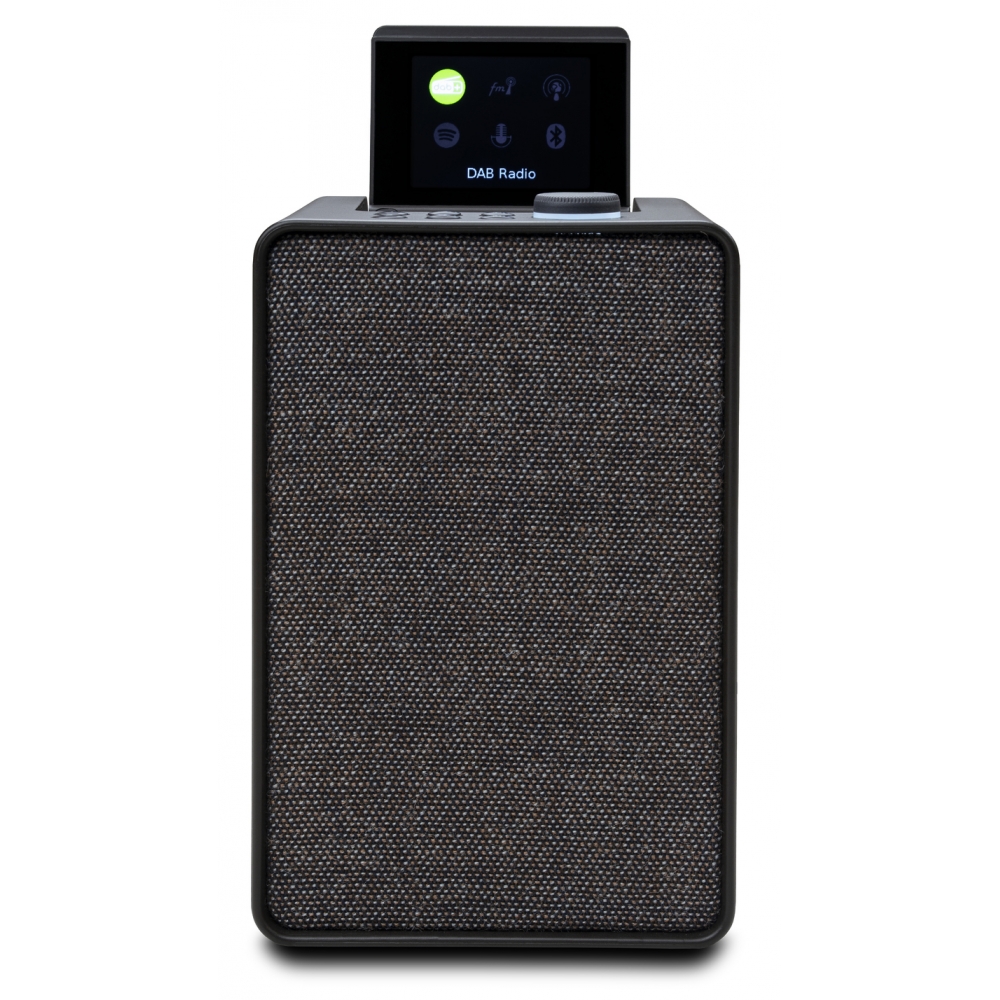 Pure - - Radio - Spot Black - Digital Avvenice Quality Evoke Compact Music High Coffee System 
